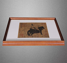 双流书画装裱配框服务案例